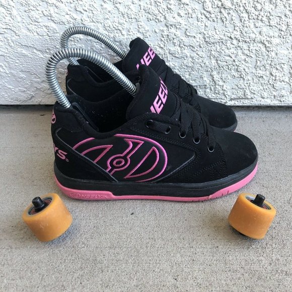 Heelys Other - Heelys Propel 2.0 Skate Shoes Black/Pink USA Youth Size 2